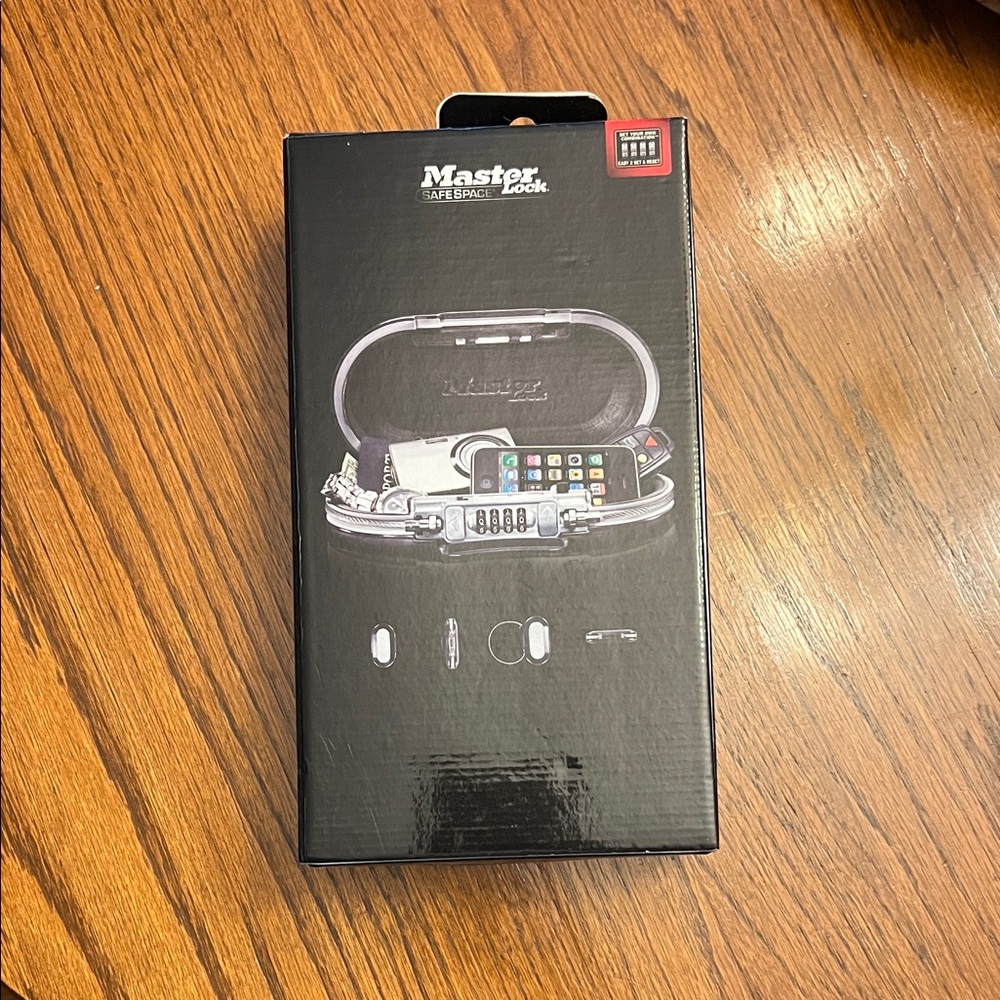 Master Lock Safe Box with Combination Lock